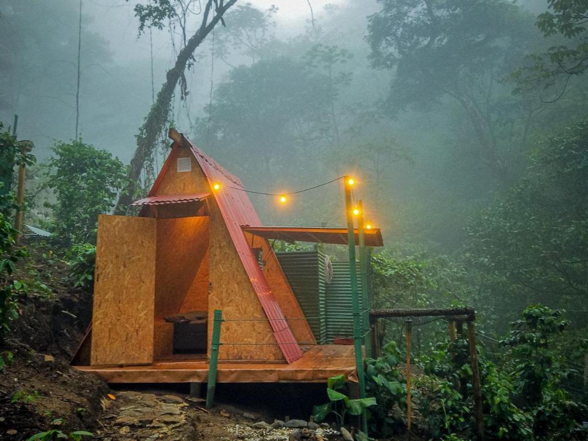 Eco Cabin - Tanoa Minca Hotell Exteriör bild